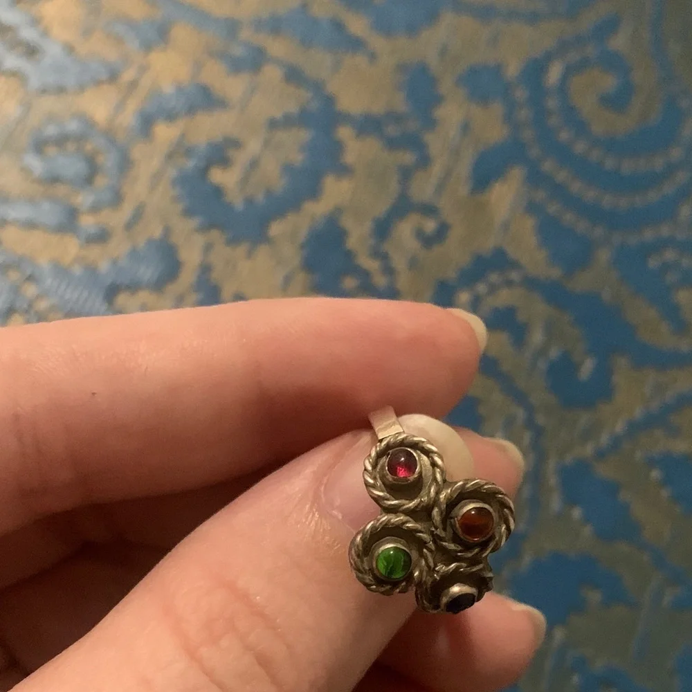 925 MEXICO 4 Color Ring - Picture 4 of 7